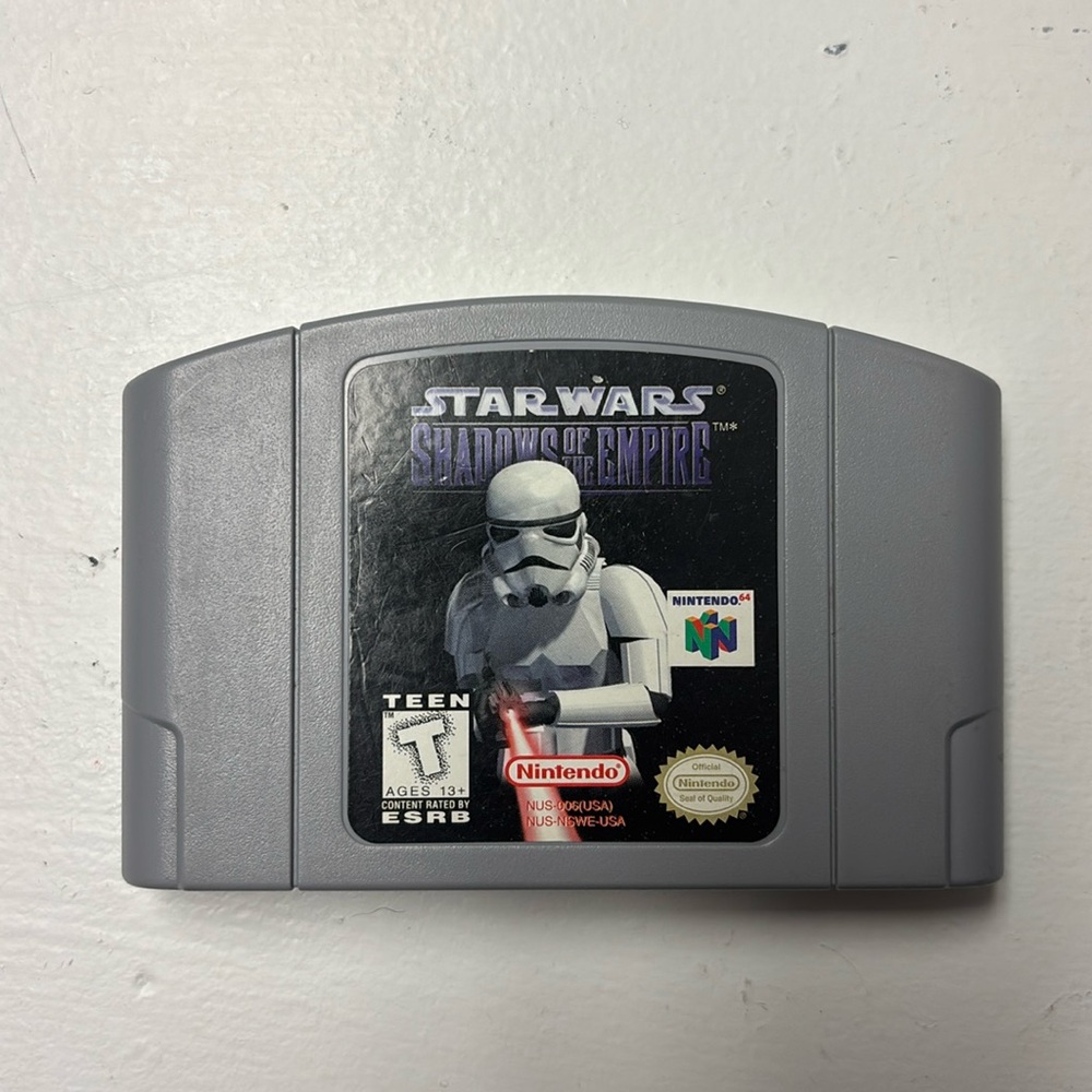 Star Wars Shadows of the Empire Nintendo 64 Game